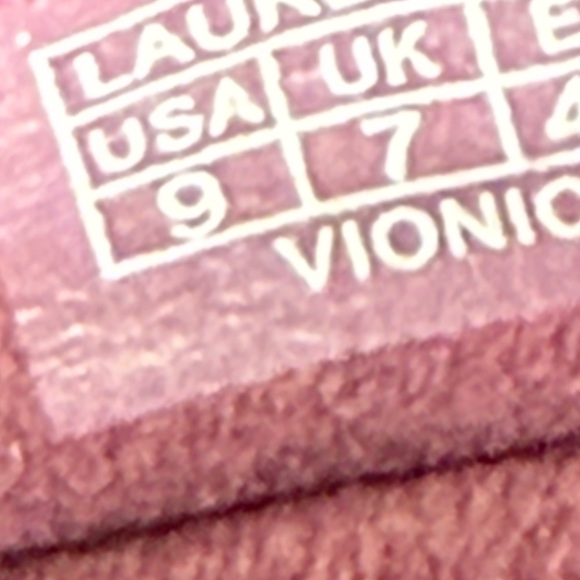 Vionic Women Burgundy Suede Laurel Mules Slip On Comfort Shoes Arch Support Sz 9 - Picture 9 of 9